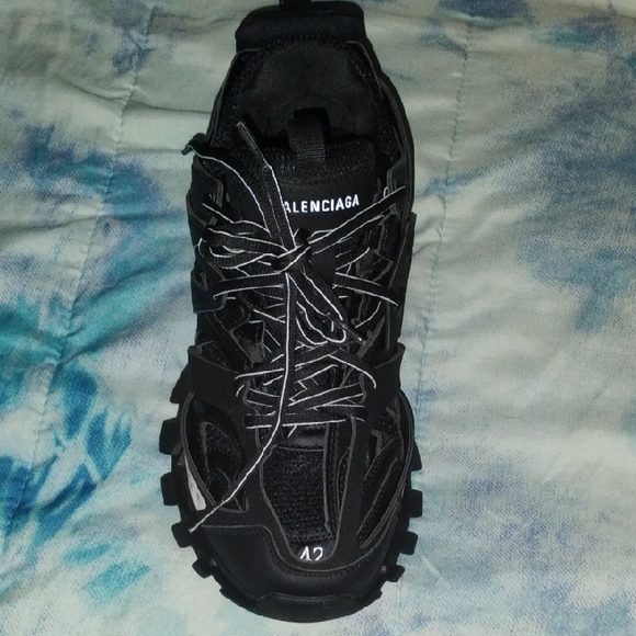 Balenciaga Black Athletic Shoes